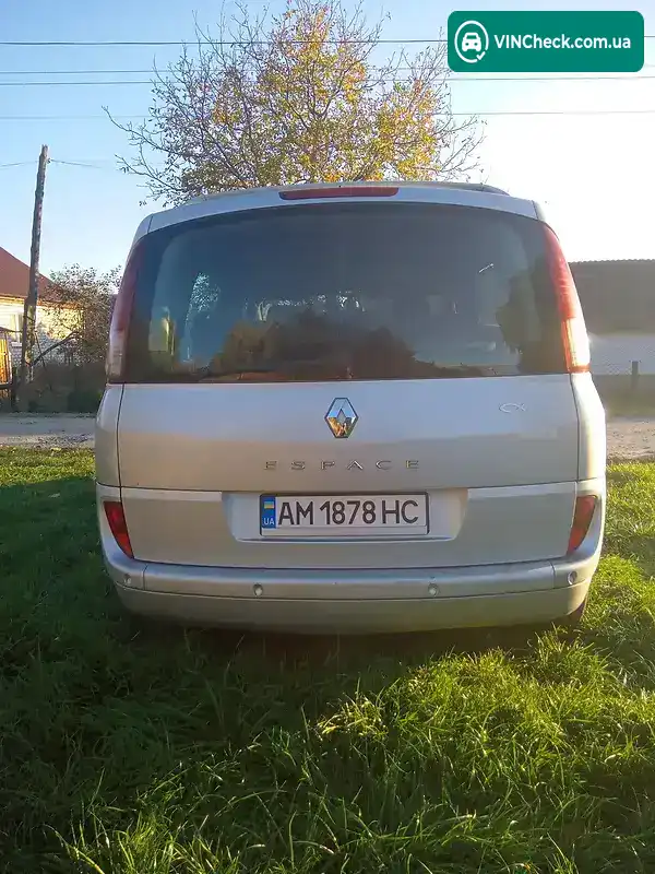 Renault Espace 2008, фото з оголошення 2 з 20, VIN VF1JK04A640094779