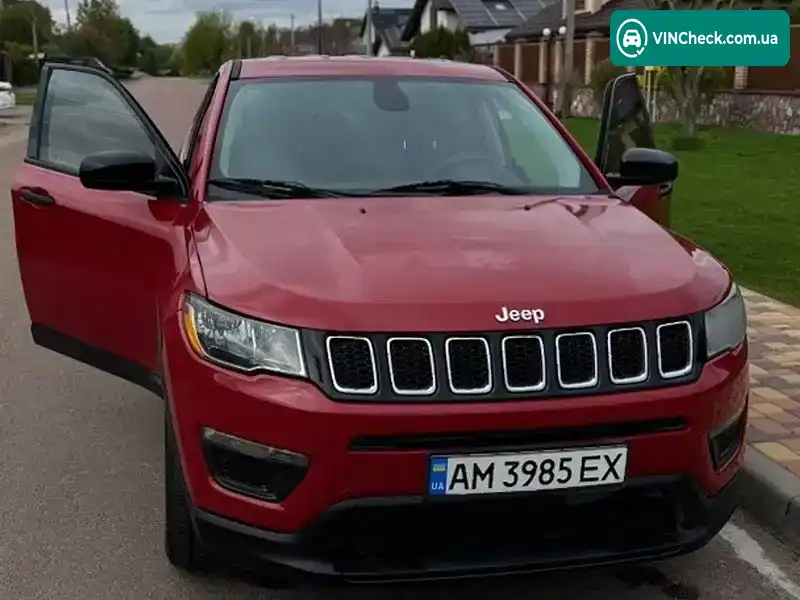 Jeep Compass 2017, фото з оголошення 2 з 21, VIN 3C4NJCAB9HT647581