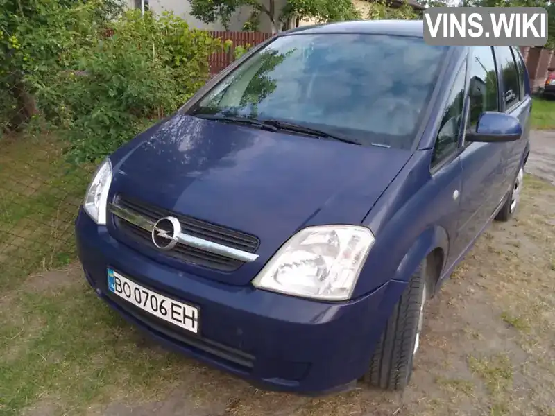 Opel Meriva 2004, фото з оголошення 1 з 21, VIN W0L0XCE7544298332