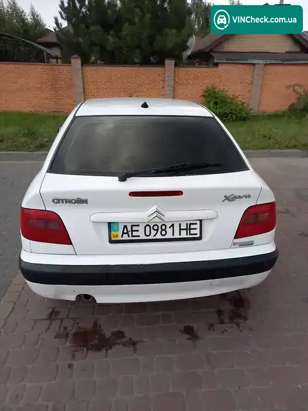 Citroen Xsara 2001, фото з оголошення 2 з 7, VIN VF7N1KFWB73253062