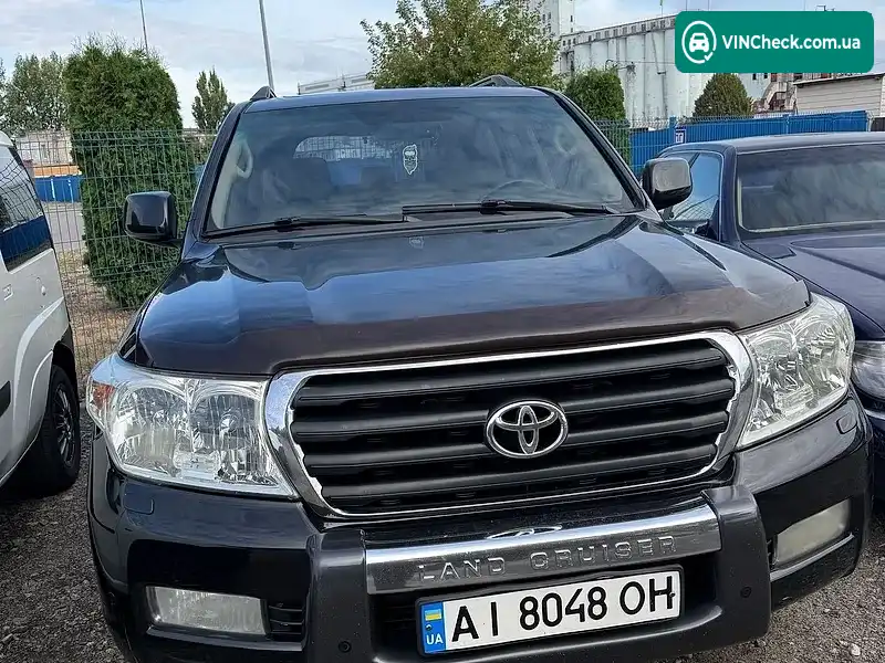 Toyota Land Cruiser 2008, фото з оголошення, VIN JTMHU09J885001690