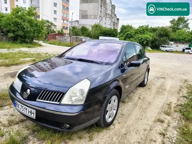 Renault Vel Satis 2004, фото з оголошення 1 з 4, VIN VF1BJ0K0632551575