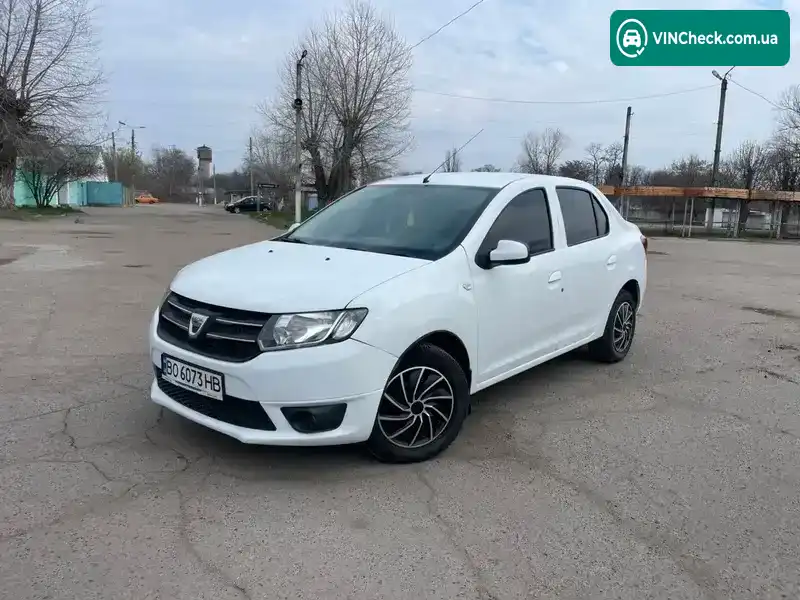 Dacia Logan 2016, фото з оголошення 1 з 20, VIN UU14SDE3354958660