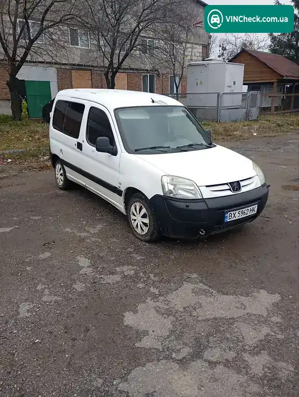 Peugeot Partner 2008, фото з оголошення 1 з 6, VIN VF3GB9HWC96302915