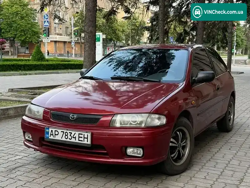 Mazda 323 1997, фото з оголошення 1 з 12, VIN JMZBA153200593880