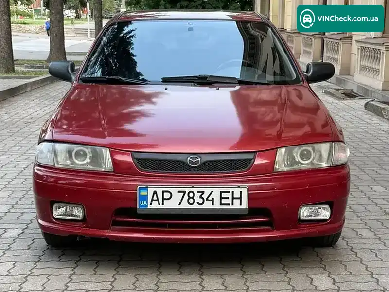 Mazda 323 1997, фото з оголошення 2 з 12, VIN JMZBA153200593880