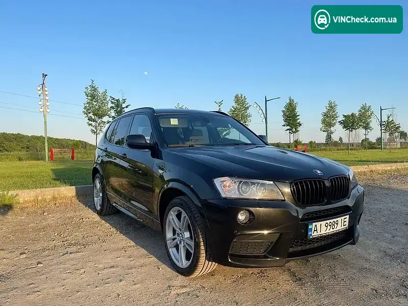 BMW X3 2013, фото з оголошення 1 з 15, VIN WBAVY11030VV02407