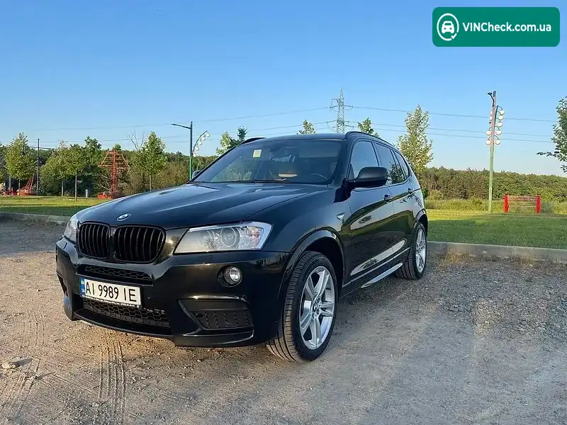 BMW X3 2013, фото з оголошення 2 з 15, VIN WBAVY11030VV02407