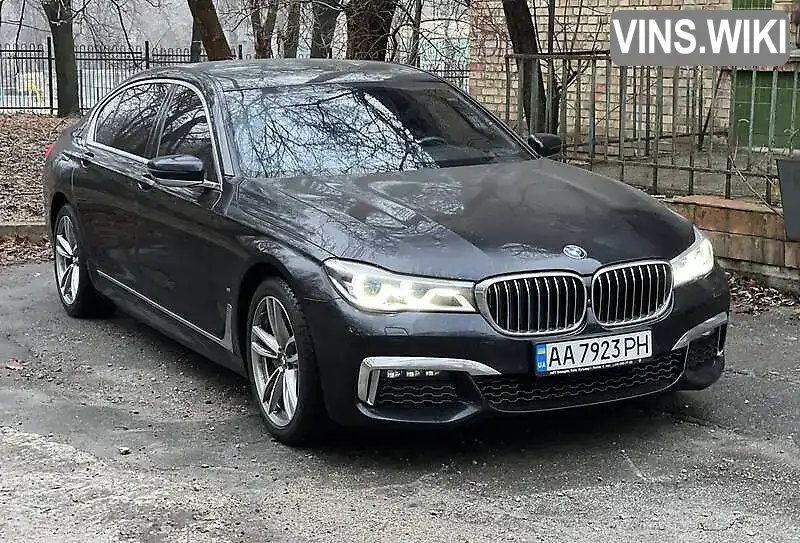 BMW 7 Series 2017, фото з оголошення 1 з 20, VIN WBA7J21020G496977