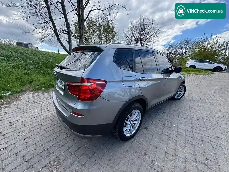 BMW X3 2011, фото з оголошення 2 з 21, VIN WBAWY31070L536202