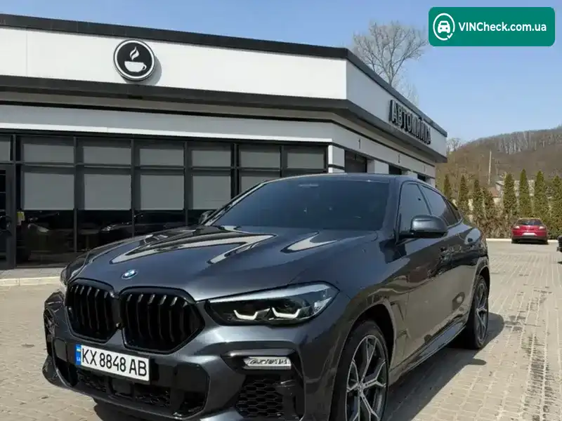 BMW X6 2020, фото з оголошення 1 з 21, VIN 5UXCY8C07M9E32426