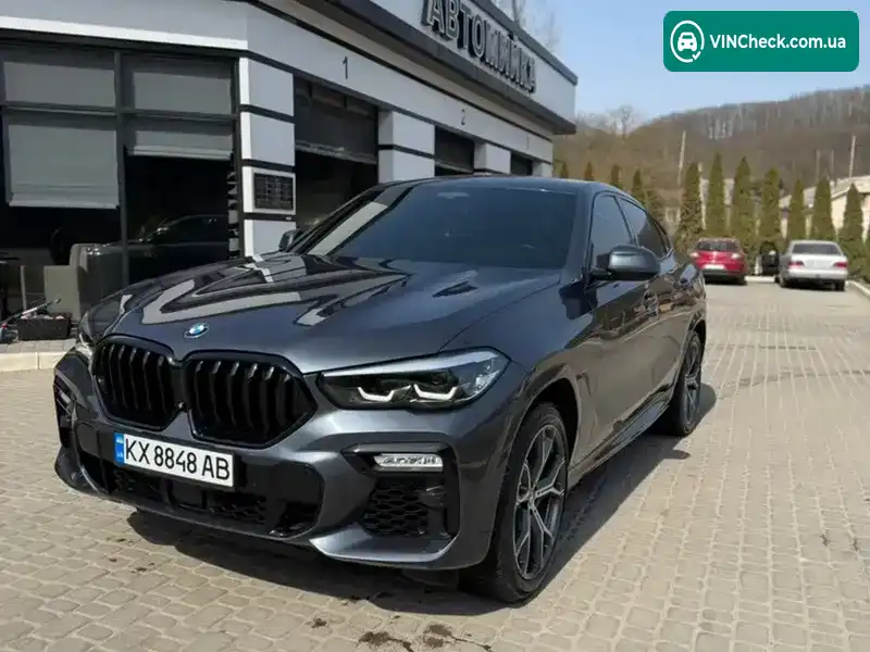 BMW X6 2020, фото з оголошення 2 з 21, VIN 5UXCY8C07M9E32426