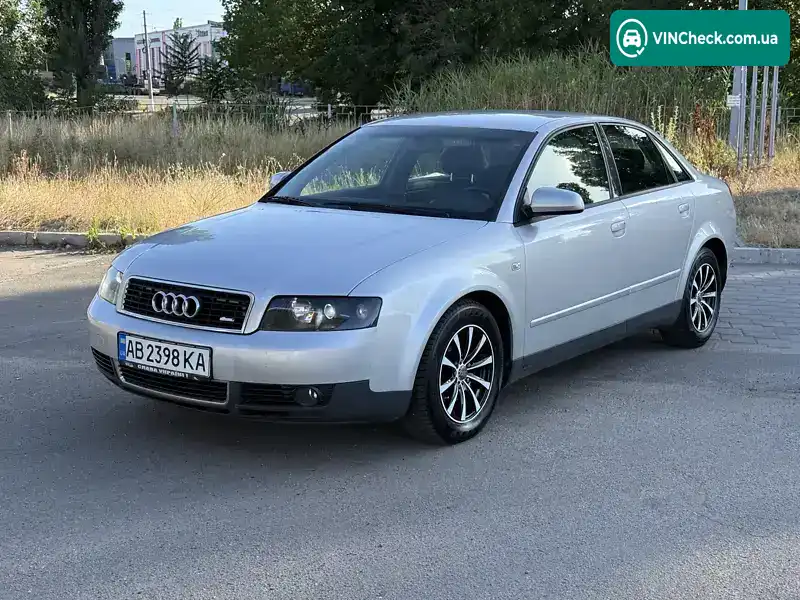 Audi A4 2003, фото з оголошення 2 з 17, VIN WAUZZZ8EX3A397228