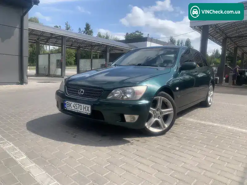 Lexus IS 1999, фото з оголошення 1 з 17, VIN JTDBS182700012726
