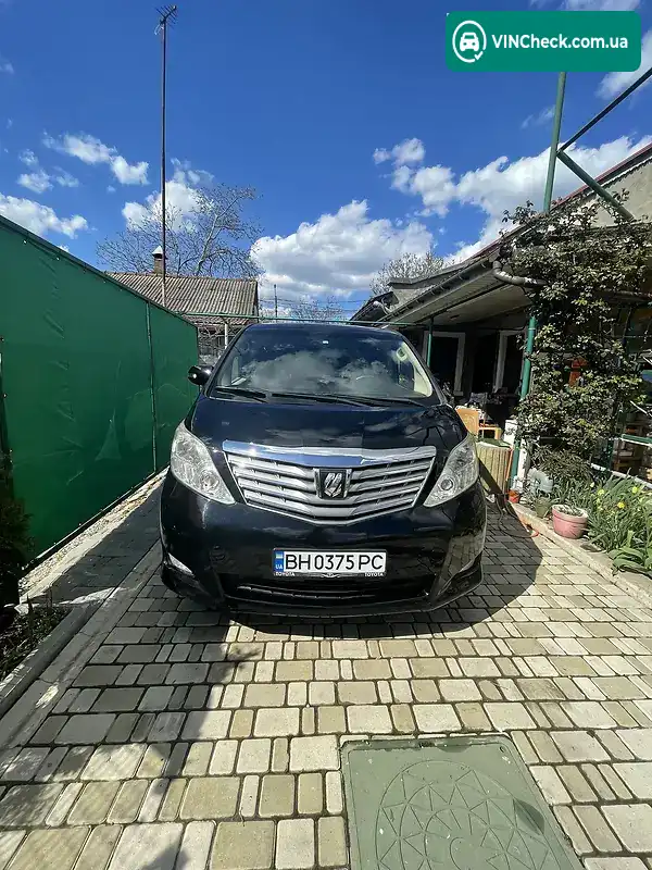 Toyota Alphard 2010, фото з оголошення 1 з 14, VIN 00000ANH208105163