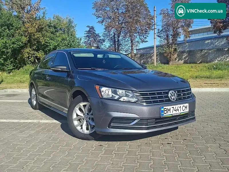 Volkswagen Passat 2017, фото з оголошення 1 з 10, VIN 1VWAT7A39HC047645
