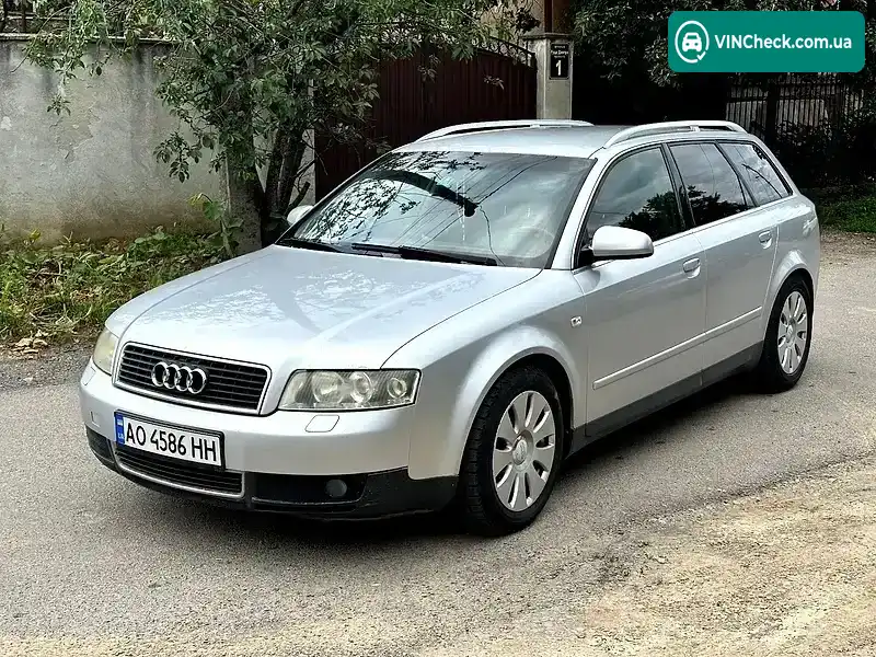 Audi A4 2002, фото з оголошення 1 з 9, VIN WAUZZZ8E22A279527