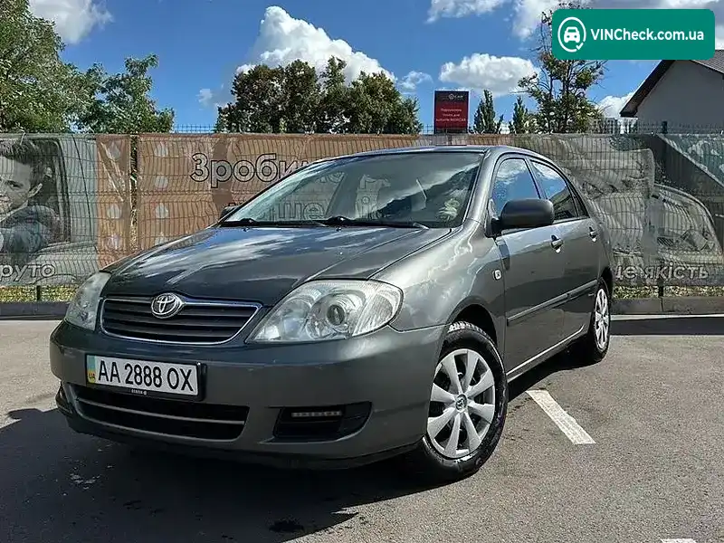 Toyota Corolla 2005, фото з оголошення 2 з 20, VIN JTDBZ28E600134408