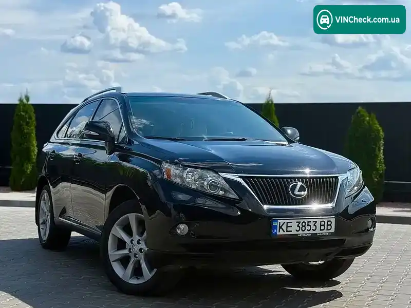Lexus RX 2011, фото з оголошення 1 з 21, VIN JTJBK11A202442456