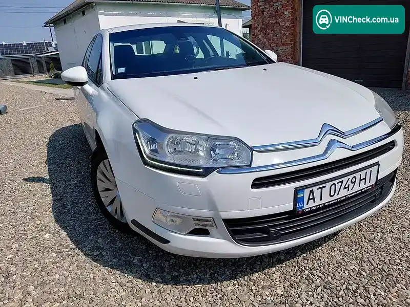 Citroen C5 2014, фото з оголошення 2 з 20, VIN VF7RD9HL0EL505299