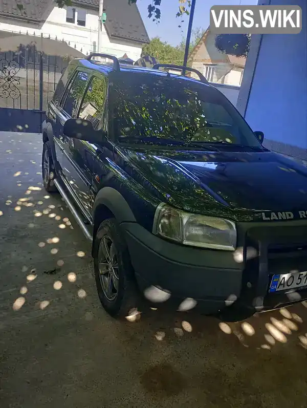 Land Rover Freelander 2001, фото з оголошення 2 з 8, VIN SALLNABA81A593805