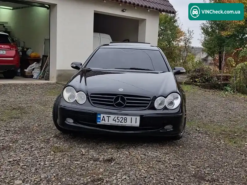 Mercedes-Benz CLK-Class 2003, фото з оголошення 1 з 8, VIN WDB2093161F041495