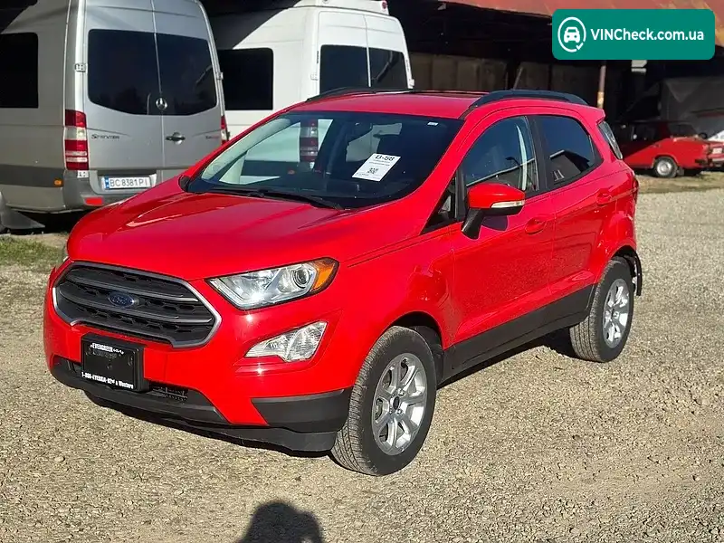 Ford EcoSport 2019, фото з оголошення 1 з 20, VIN MAJ6S3GL6KC252879