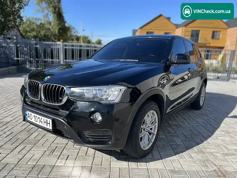 BMW X3 2015, фото з оголошення 2 з 20, VIN WBAWZ310X00K95928