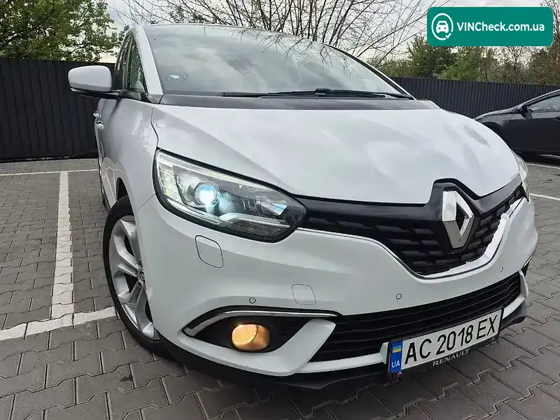 Renault Scenic 2017, фото з оголошення 1 з 21, VIN VF1RFA00658765037