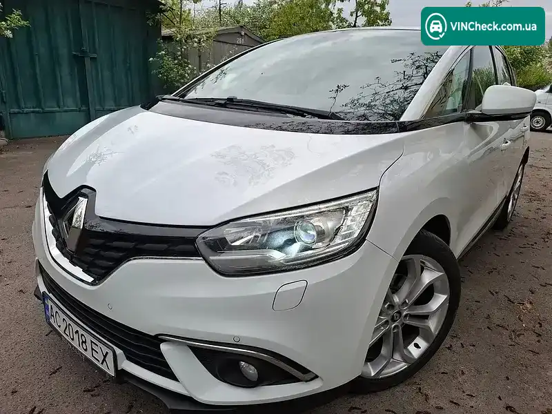 Renault Scenic 2017, фото з оголошення 2 з 21, VIN VF1RFA00658765037