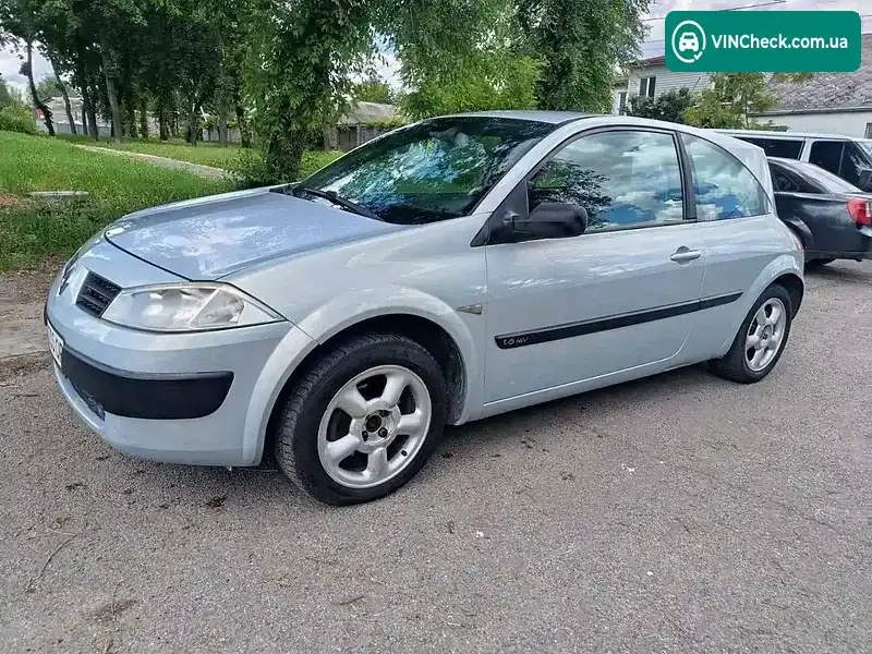 Renault Megane 2003, фото з оголошення 1 з 13, VIN VF1CM0J0H27629863
