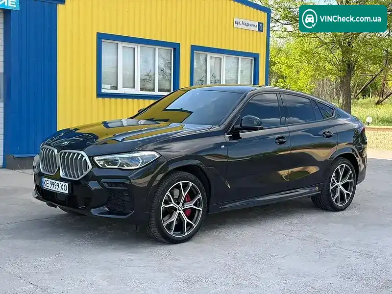 BMW X6 2022, фото з оголошення 2 з 21, VIN WBAGT210909L57234