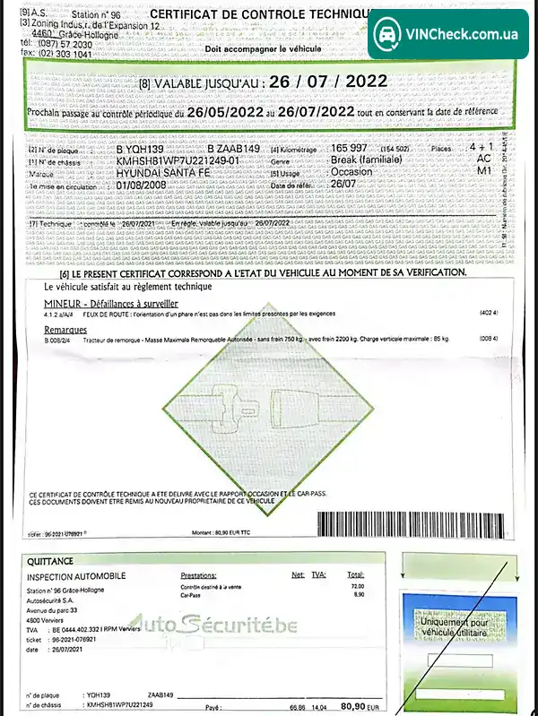 Hyundai Santa FE 2007, фото з оголошення 2 з 20, VIN KMHSH81WP7U221249