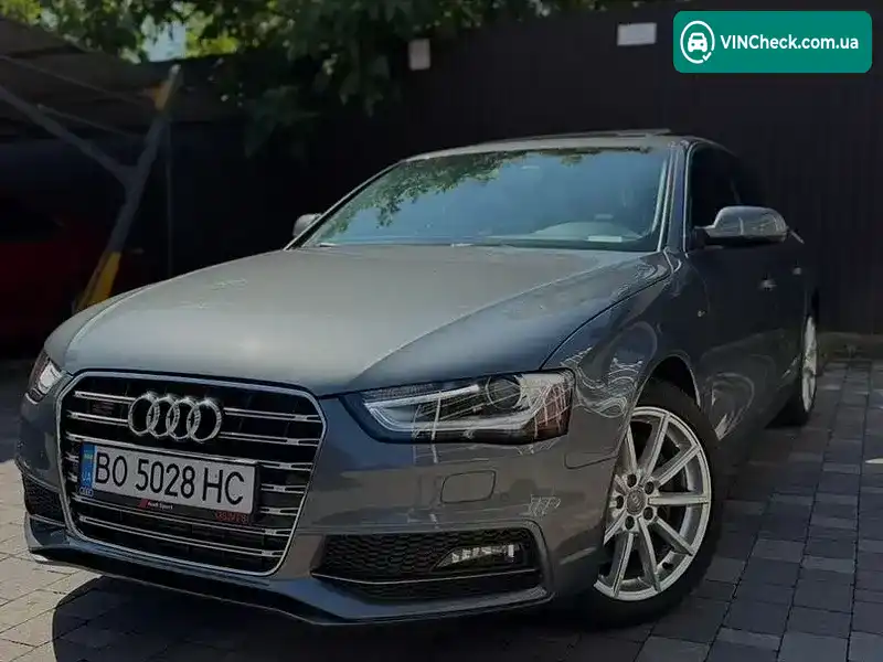 Audi A4 2013, фото з оголошення 2 з 14, VIN WAUEFAFL7EN017011