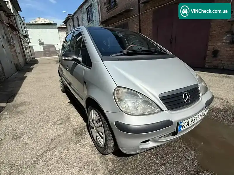 Mercedes-Benz A-Class 2004, фото з оголошення 2 з 17, VIN WDD1661091K059450