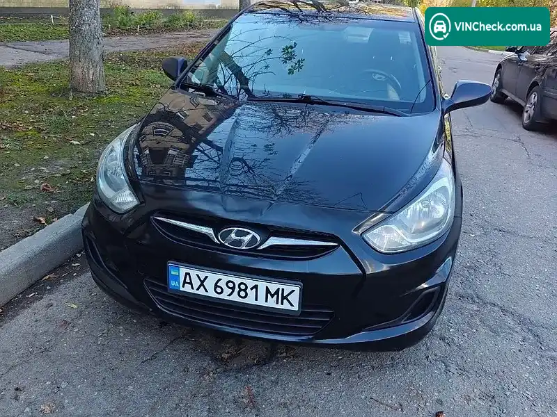 Hyundai Accent 2012, фото з оголошення 1 з 5, VIN Z94CT41CACR123292