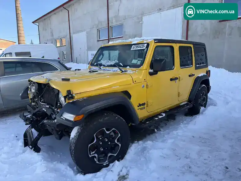 Jeep Wrangler 2021, фото з оголошення 2 з 20, VIN 1C4HJXDN9MW702268