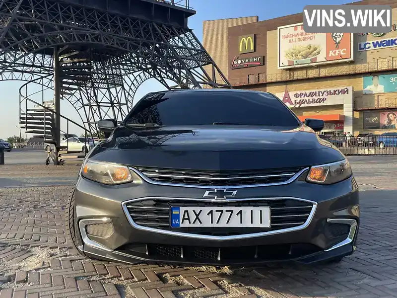 Chevrolet Malibu 2017, фото з оголошення 2 з 21, VIN 1G1ZB5ST4JF105024