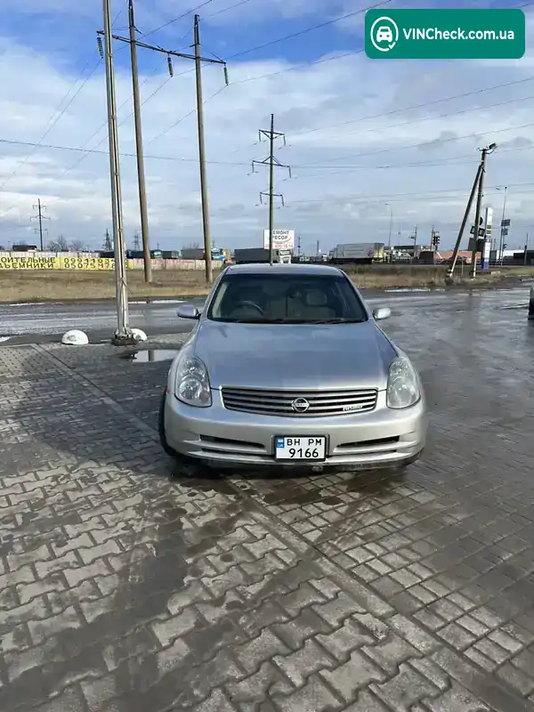 Nissan Skyline 2002, фото з оголошення 2 з 14, VIN JNHV3500020204580