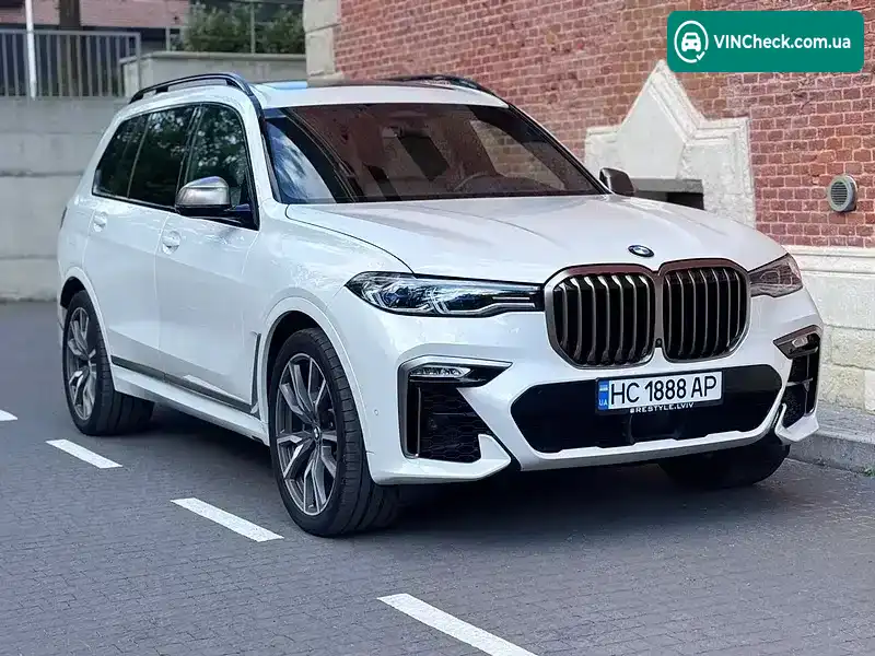 BMW X7 2021, фото з оголошення 1 з 20, VIN 5UXCX6C02M9H83798