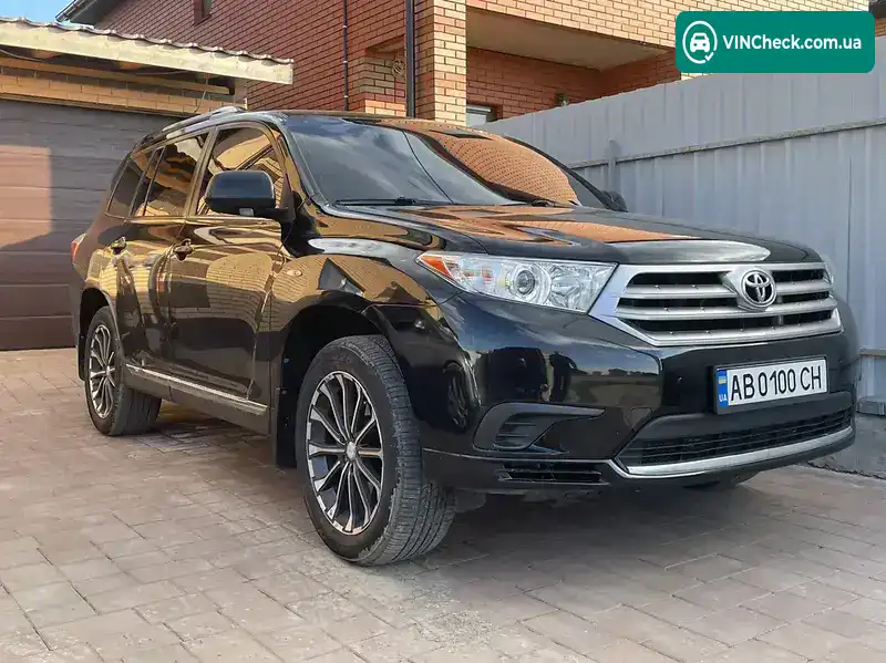 Toyota Highlander 2013, фото з оголошення 1 з 2, VIN 5TDZA3EH4DS044249