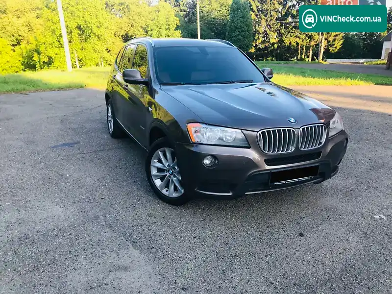 BMW X3 2012, фото з оголошення 1 з 13, VIN 5UXWX9C50D0A20208