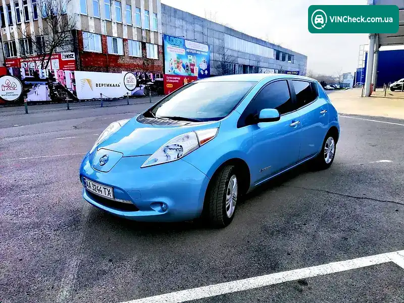Nissan Leaf 2014, фото з оголошення 1 з 19, VIN 1N4AZ0CP8FC313748