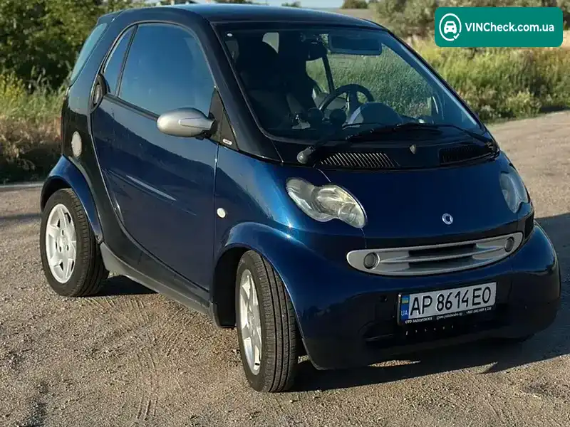 Smart Fortwo 2003, фото з оголошення 2 з 17, VIN WME4503321J073267