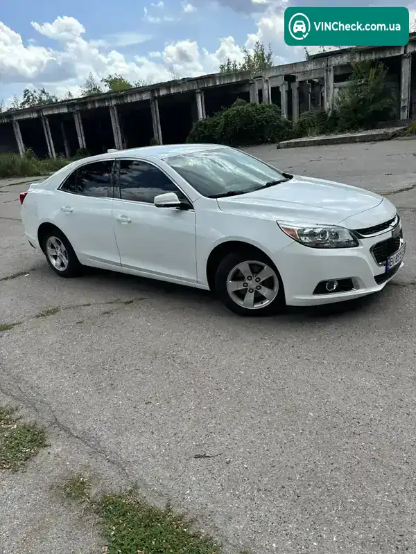 Chevrolet Malibu 2015, фото з оголошення 2 з 21, VIN 1G11C5SA0GF128785