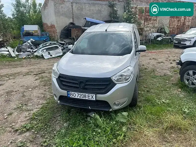 Dacia Dokker 2016, фото з оголошення 1 з 7, VIN UU18SDPL554576574