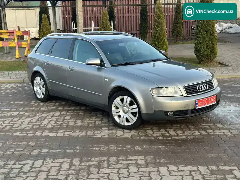 Audi A4 2003, фото з оголошення 2 з 20, VIN WAUZZZ8E43A166423