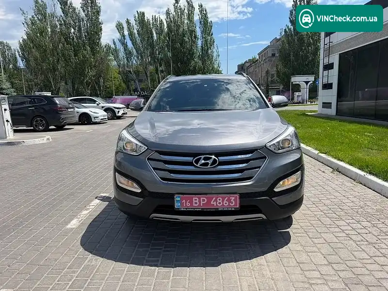 Hyundai Santa FE 2015, фото з оголошення 2 з 20, VIN KMHSW81UBFU456763