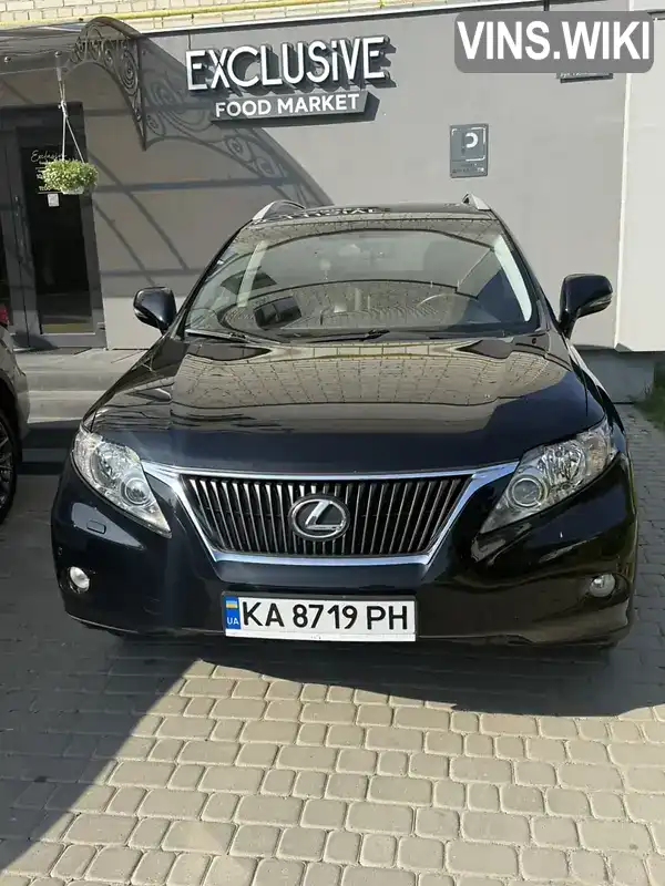 Lexus RX 2010, фото з оголошення 1 з 9, VIN JTJBK11A402011827