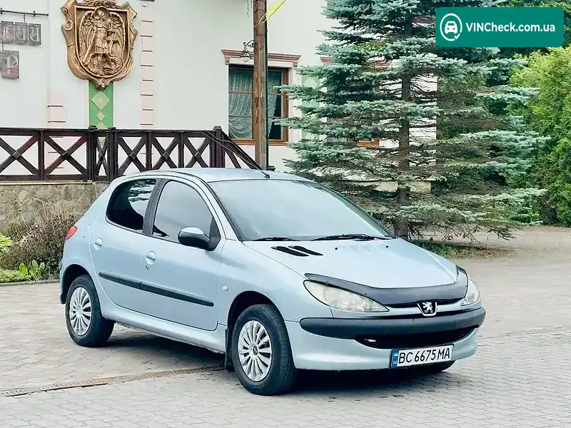 Peugeot 206 2004, фото з оголошення 1 з 20, VIN VF32AKFWR43803767
